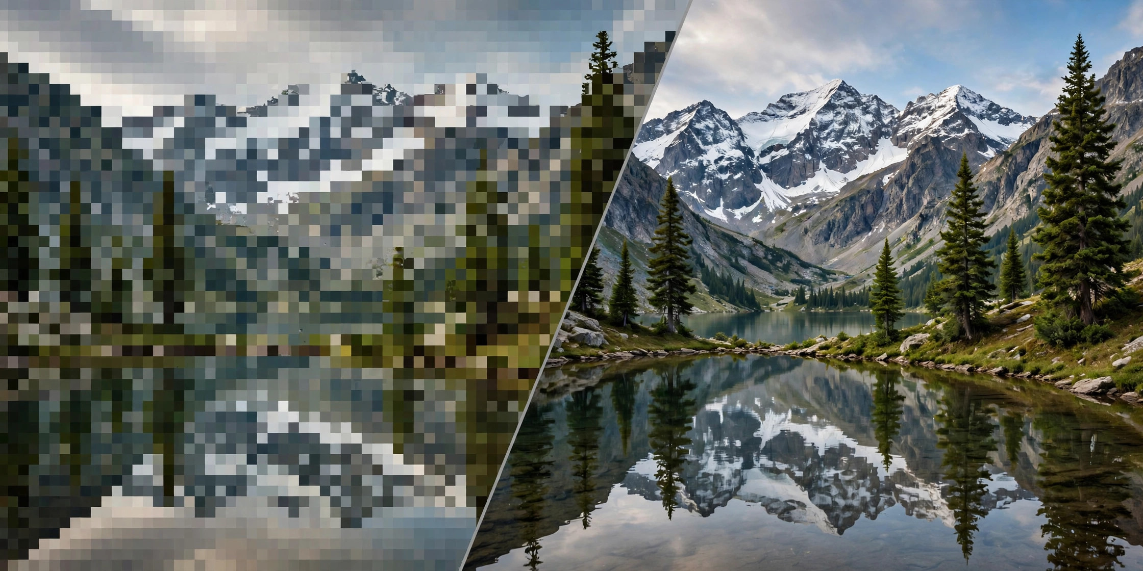 how to fix pixelated photos
